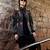 Black embroidered armani indo western jacket