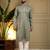 Mehendi kahdi cotton embroidery print party wear kurta and payjama
