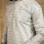 Green heavy jecquard print party wear kurta and payjama