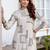 Printed Beige Cotton Blend Co Ords for Women