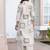 Printed Beige Cotton Blend Co Ords for Women