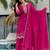 Women Ethnic Motifs Embroidered Regular Thread Work Kurta with Sharara & With Dupatta