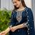 Women Ethnic Motifs Embroidered Regular Thread Work Kurta with Sharara & With Dupatta