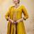 Women Ethnic Motifs Angrakha Sequinned Kurta & Trousers With Dupatta