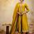 Women Ethnic Motifs Angrakha Sequinned Kurta & Trousers With Dupatta