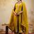 Women Ethnic Motifs Angrakha Sequinned Kurta & Trousers With Dupatta