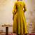 Women Ethnic Motifs Angrakha Sequinned Kurta & Trousers With Dupatta