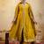 Women Ethnic Motifs Angrakha Sequinned Kurta & Trousers With Dupatta
