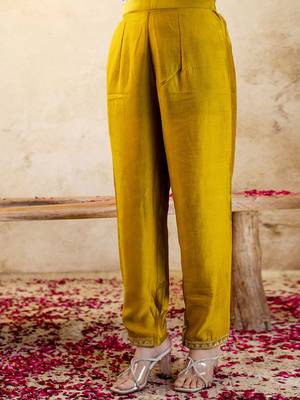 Women Ethnic Motifs Angrakha Sequinned Kurta & Trousers With Dupatta 7
