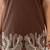 Embroidered Brown Viscose Rayon Co Ords for Women
