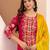 Women Ethnic Motifs Embroidered Kurta with Trousers & Dupatta