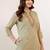 Embroidered Beige Viscose Rayon Co Ords for Women