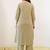 Embroidered Beige Viscose Rayon Co Ords for Women