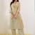 Embroidered Beige Viscose Rayon Co Ords for Women