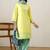 Women Ethnic Motifs Embroidered Regular Thread Work Pure Cotton Kurta with Trousers & With Dupatta