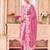 Women Floral Embroidered Regular Thread Work Kurta with Trousers & With Dupatta