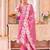 Women Floral Embroidered Regular Thread Work Kurta with Trousers & With Dupatta