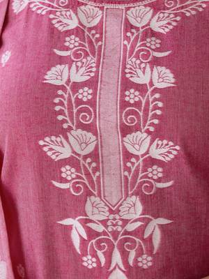Women Floral Embroidered Regular Thread Work Kurta with Trousers & With Dupatta 5