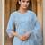 Women Floral Embroidered Regular Kurta with Trousers & Dupatta