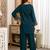 Embroidered Blue Rayon Co Ords for Women