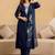 Women Ethnic Motifs Embroidered Kurta with Trousers & Dupatta