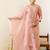 Women Floral Embroidered Regular Thread Work Kurta with Trousers & With Dupatta