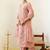 Women Floral Embroidered Regular Thread Work Kurta with Trousers & With Dupatta