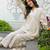 Embroidered Off White Cotton Blend Co Ords for Women
