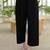 Embroidered Black Cotton Co Ords for Women