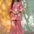 Embroidered Light Pink Cotton Co Ords for Women