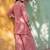 Embroidered Light Pink Cotton Co Ords for Women
