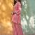 Embroidered Light Pink Cotton Co Ords for Women