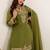 Women Ethnic Motifs Embroidered Regular Thread Work Kurta with Sharara & With Dupatta