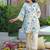 Mirror Work Off White Cotton Blend Co Ords for Women