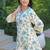 Mirror Work Off White Cotton Blend Co Ords for Women
