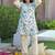 Mirror Work Off White Cotton Blend Co Ords for Women