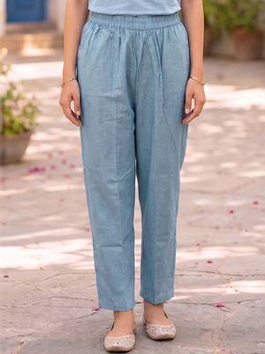Women Ethnic Motifs Printed Regular Pure Cotton Kurta with Trousers & With Dupatta 4