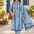 Women Ethnic Motifs Printed Regular Pure Cotton Kurta with Trousers & With Dupatta