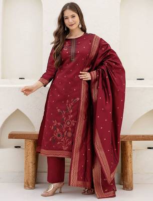 Women Ethnic Motifs Printed Kurta with Trousers & Dupatta 3