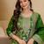 Women Ethnic Motifs Woven Design Regular Zari Kurta with Trousers & Dupatta