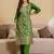 Women Ethnic Motifs Woven Design Regular Zari Kurta with Trousers & Dupatta