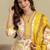 Women Floral Printed Regular Pure Cotton Kurta with Trousers & With Dupatta