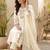 Women Floral Embroidered Regular Thread Work Pure Cotton Kurta with Trousers & With Dupatta