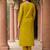 Women Embroidered Straight Kurta Trousers With Dupatta