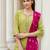 Women Ethnic Motifs Embroidered Kurta with Trouser & Dupatta