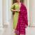 Women Ethnic Motifs Embroidered Kurta with Trouser & Dupatta
