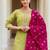 Women Ethnic Motifs Embroidered Kurta with Trouser & Dupatta