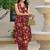 Printed Brown Cotton Co Ords for Women