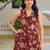 Printed Brown Cotton Co Ords for Women