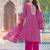 Women Bandhani Printed Regular Sequinned Kurta with Trousers & Dupatta